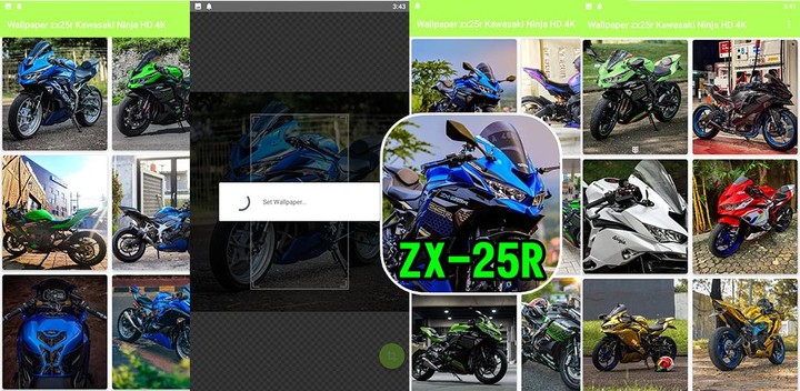 Wallpaper zx25r Kawasaki Ninja screenshot image 12_Popularmodapk.com