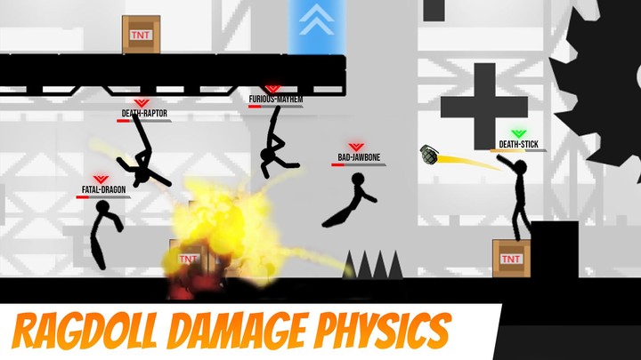 Stickman PvP - Ragdoll Fighter screenshot image 1_Popularmodapk.com