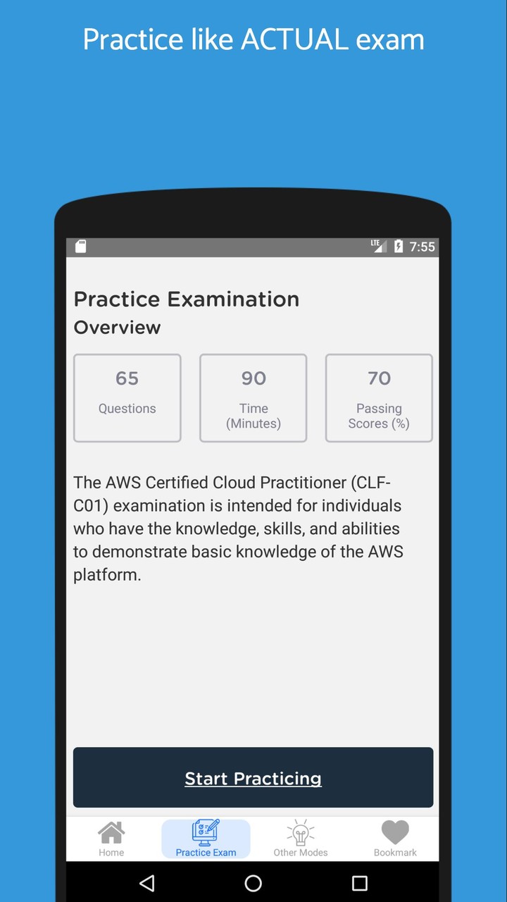 AWS Cloud Practitioner 2022 screenshot image 3_Popularmodapk.com