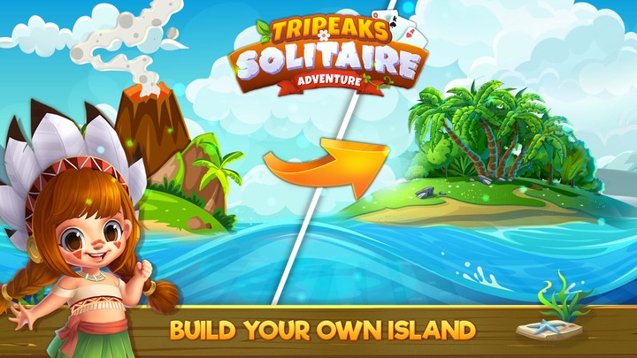 Solitaire Tripeaks Adventure screenshot image 2_Popularmodapk.com