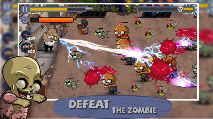 Running zombie Attack Games screenshot image 1_Popularmodapk.com