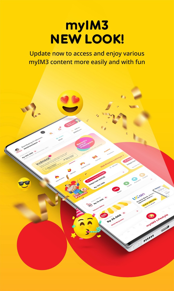 myIM3: Data Plan & Buy Package screenshot image 1_Popularmodapk.com