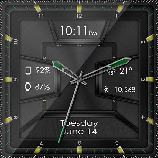 Daring Graphite HD Watch Face screenshot image 12_Popularmodapk.com