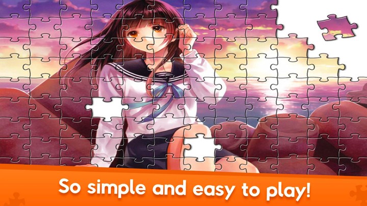 School Character Anime Puzzle screenshot image 2_Popularmodapk.com