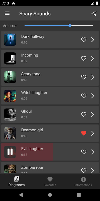 Scary horror sounds screenshot image 4_Popularmodapk.com