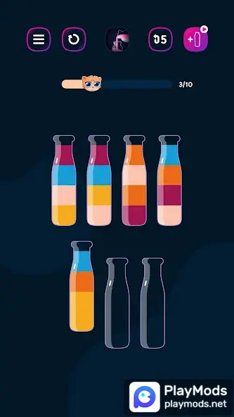 Get Color - Water Sort Puzzle<span>(No Ads Free Rewards)</span> screenshot image 3_Popularmodapk.com