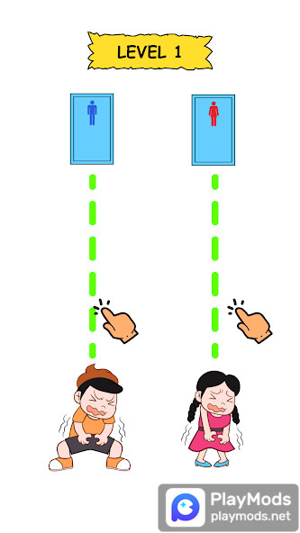 Toilet Rush: Draw to Toilet<span>(Free Shopping)</span> screenshot image 1_Popularmodapk.com