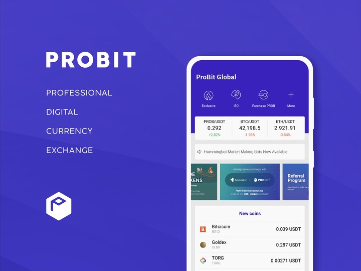 ProBit Global: Buy BTC, Crypto screenshot image 6_Popularmodapk.com