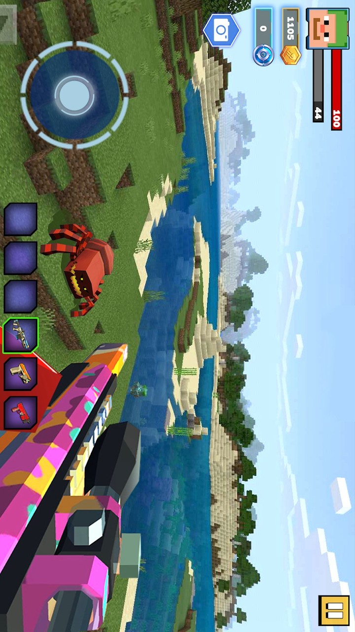Fire Craft: 3D Pixel World(Unlimited Money) screenshot image 2_Popularmodapk.com