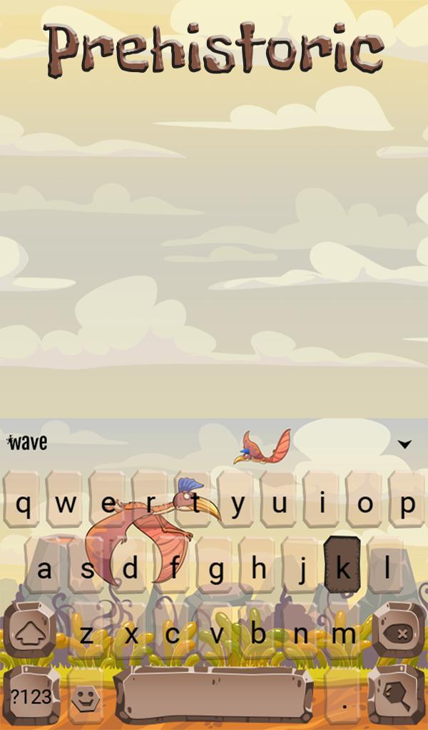 Prehistoric Animated Keyboard screenshot image 7_Popularmodapk.com