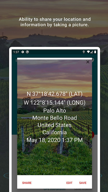 My GPS Coordinates screenshot image 14_Popularmodapk.com