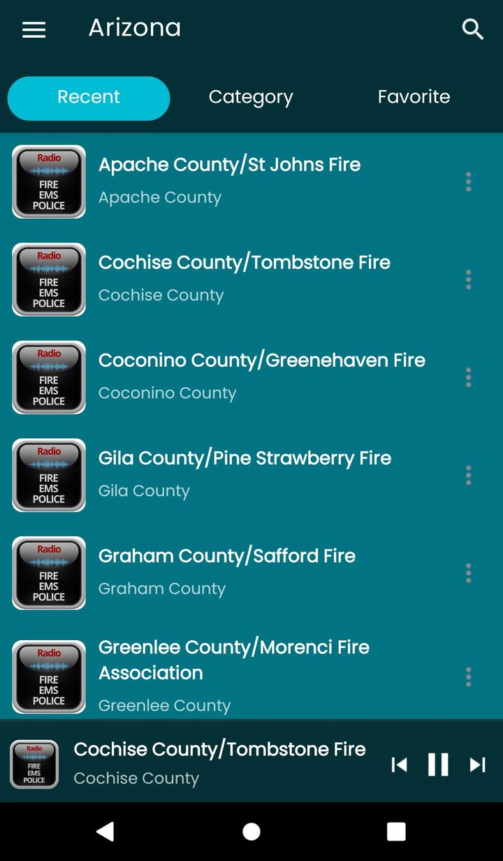 Arizona scanner radios screenshot image 5_Popularmodapk.com