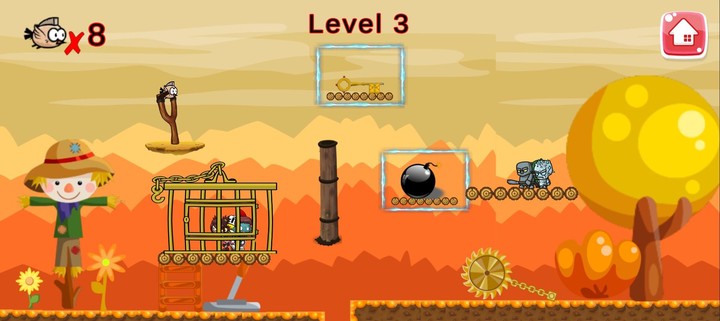 Mad Birds2: The Monster Land screenshot image 2_Popularmodapk.com