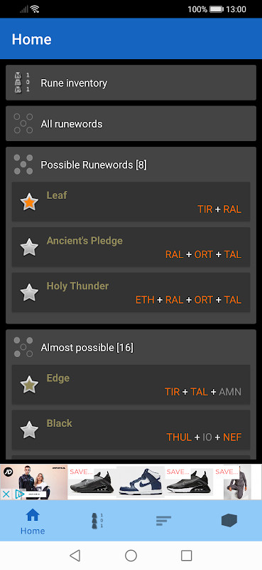 Runeword finder for Diablo II screenshot image 5_Popularmodapk.com