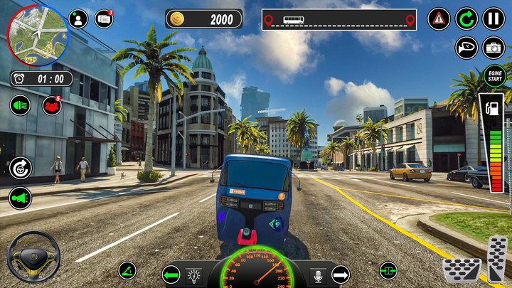 Tuk Tuk Rikshaw Driving Games screenshot image 2_Popularmodapk.com