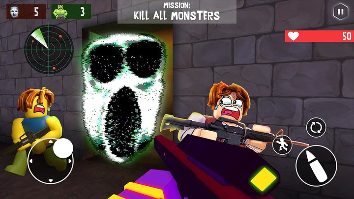 Horror Meme Shooting FPS Game screenshot image 1_Popularmodapk.com