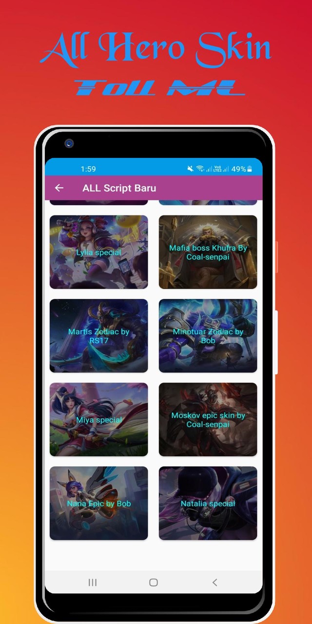 RD - Skins Tool ML Complete screenshot image 3_Popularmodapk.com