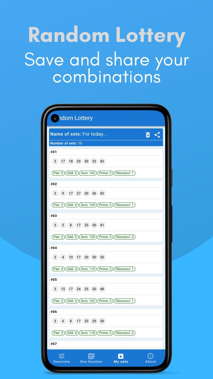 Random Lottery: Generator screenshot image 10_Popularmodapk.com