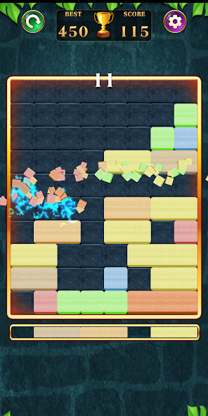Block Slide - Wood Jewel<span>(Remove ads)</span> screenshot image 2_Popularmodapk.com