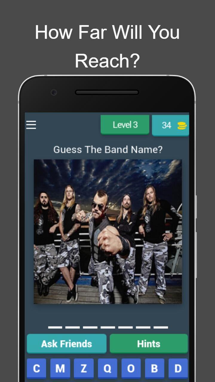 Guess The Metal Bands Quiz screenshot image 1_Popularmodapk.com