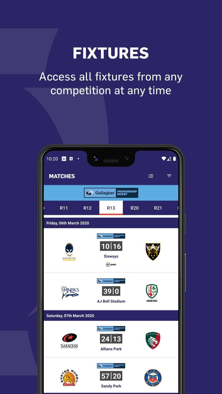Premiership Rugby screenshot image 2_Popularmodapk.com