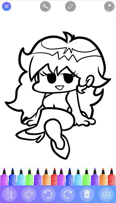 Coloring Friday Night Fun Book screenshot image 2_Popularmodapk.com