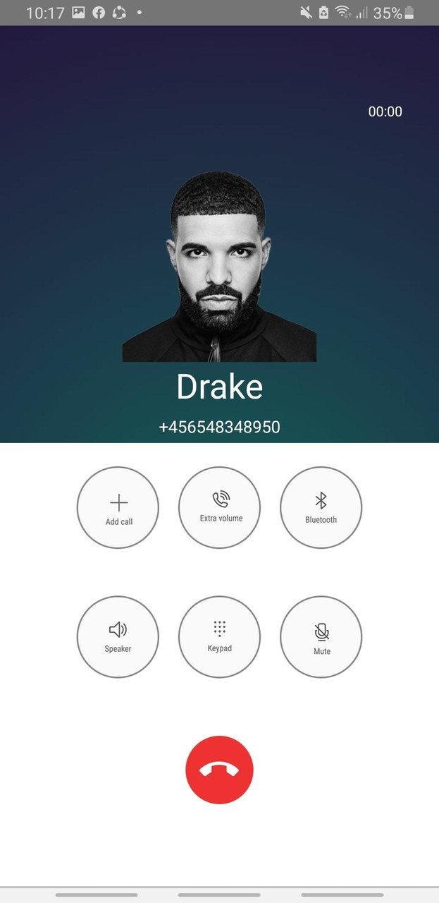 Drake Fake Video Call screenshot image 3_Popularmodapk.com