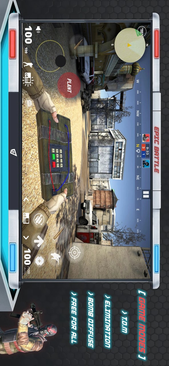 Epic Battle CS GO Mobile Game<span>(Mod Menu)</span> screenshot image 1_Popularmodapk.com