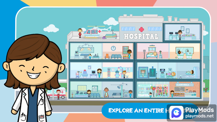 Lila's World:Dr Hospital Games<span>(unlock all content)</span> screenshot image 5_Popularmodapk.com