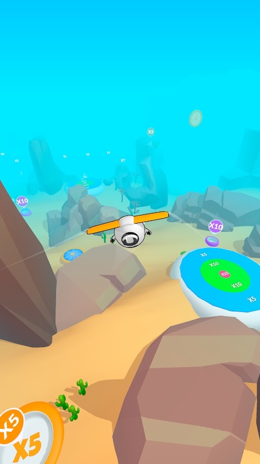 Sky Glider 3D(Free upgrade) screenshot image 1_Popularmodapk.com
