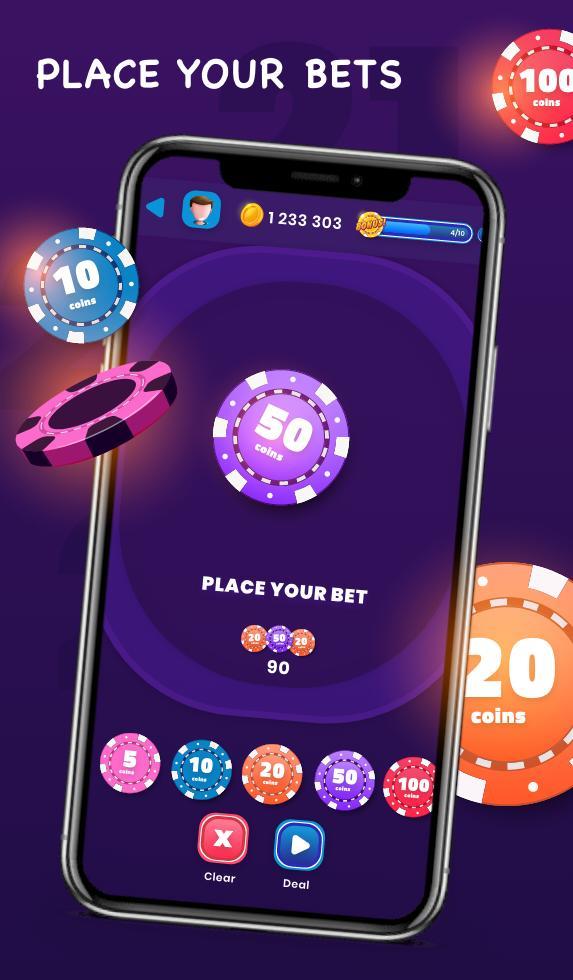 BlackJack - Beat the Dealer! screenshot image 3_Popularmodapk.com