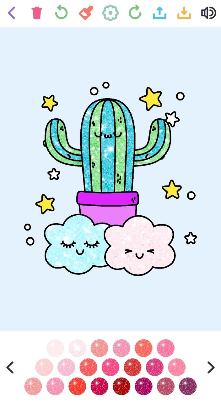 Kawaii Game Coloring Book screenshot image 2_Popularmodapk.com