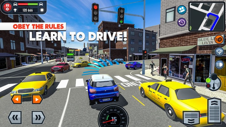 Car Driving School Simulator screenshot image 2_Popularmodapk.com