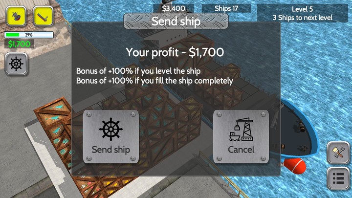 Ship balance puzzle and arcade screenshot image 3_Popularmodapk.com