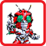 Kamen Rider Showa Pixel Art6.0_Popularmodapk.com