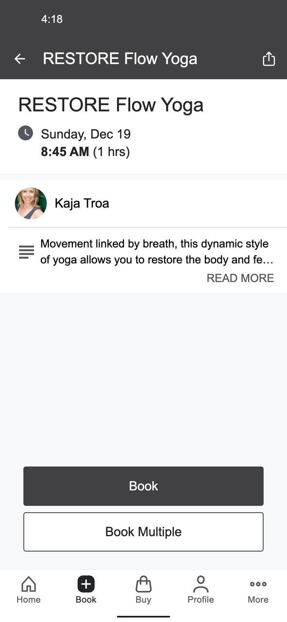 Bondi Vixen Booking App screenshot image 3_Popularmodapk.com