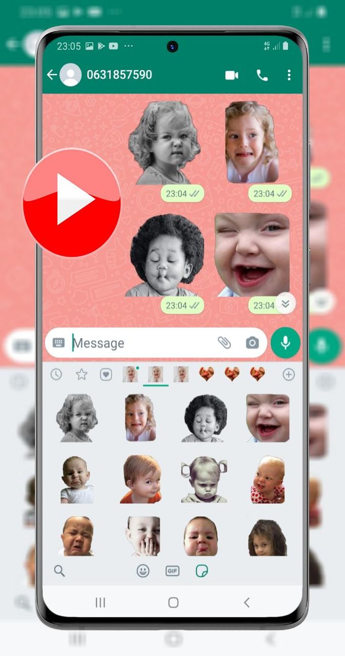 ملصقات أطفال متحركة مضحكة screenshot image 26_Popularmodapk.com