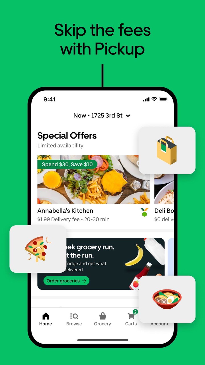 Uber Eats Food Delivery screenshot image 9_Popularmodapk.com