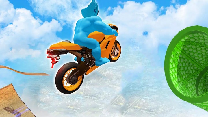 Poppy Bike Stunt Driver Master screenshot image 4_Popularmodapk.com