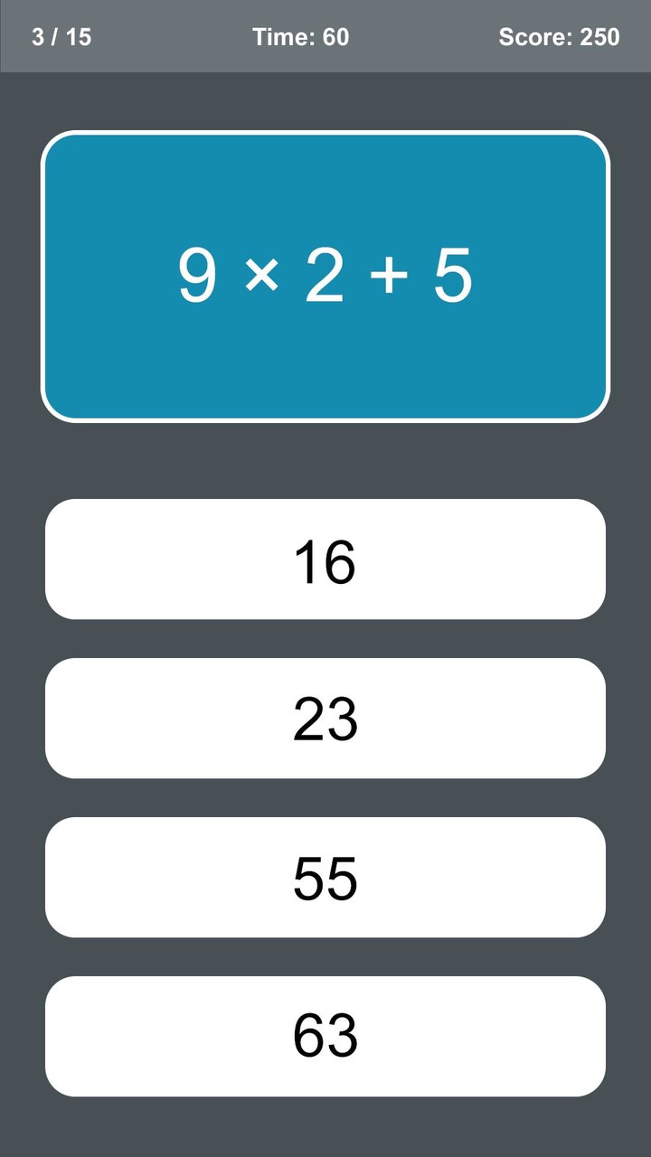 Math Games for Brain Training screenshot image 1_Popularmodapk.com