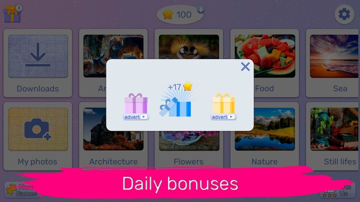 Jigsaw puzzles for adults screenshot image 2_Popularmodapk.com