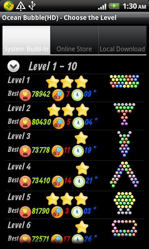 (HD) Ocean Bubble Shooter screenshot image 2_Popularmodapk.com