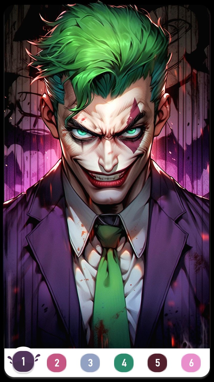 Clown Color, Paint by numbers screenshot image 2_Popularmodapk.com