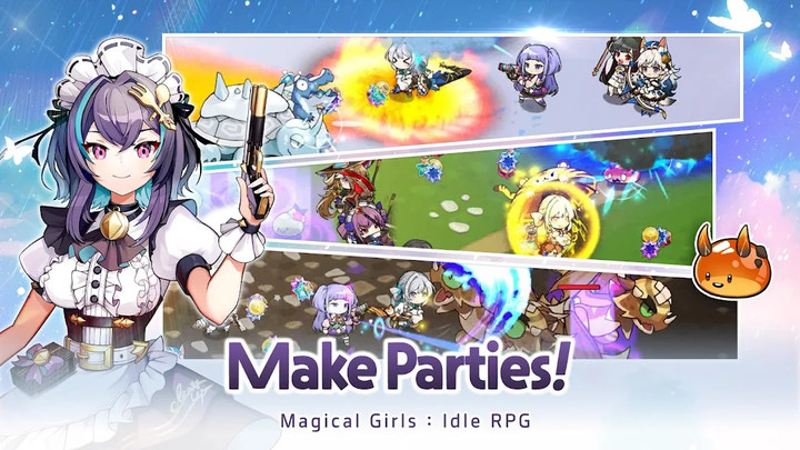 Magical Girls Idle screenshot image 3_Popularmodapk.com