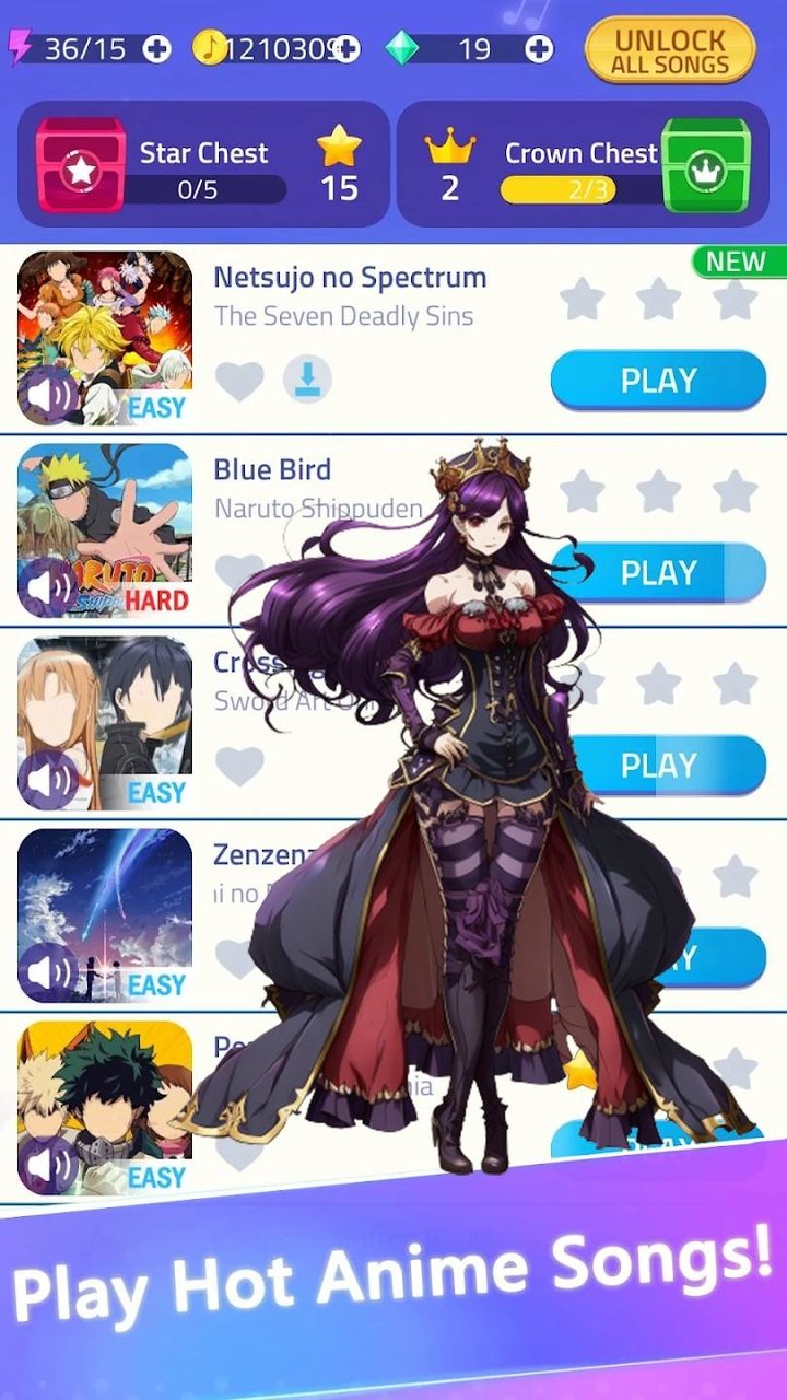 Descendants Piano Tiles screenshot image 1_Popularmodapk.com