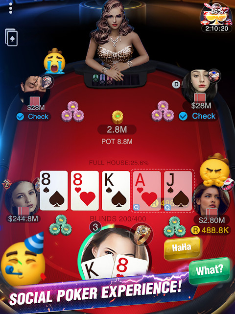 Holdem or Foldem - Texas Poker screenshot image 2_Popularmodapk.com