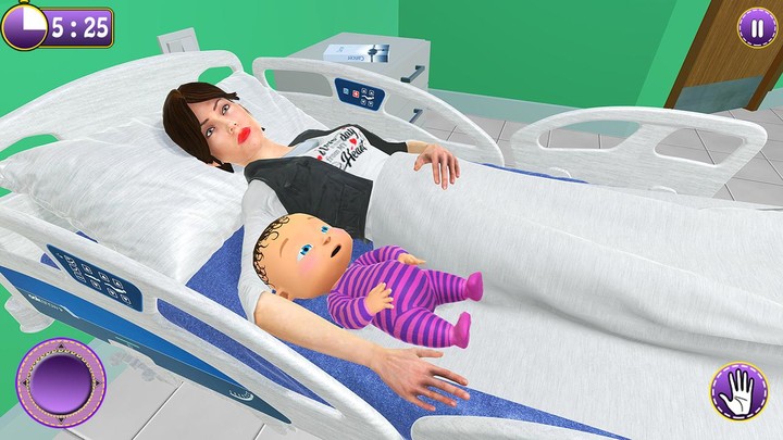 Pregnant Mother Game Simulator screenshot image 3_Popularmodapk.com