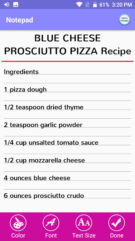 Cool Notepad Rich Text Editor to Write Fancy Notes screenshot image 32_Popularmodapk.com