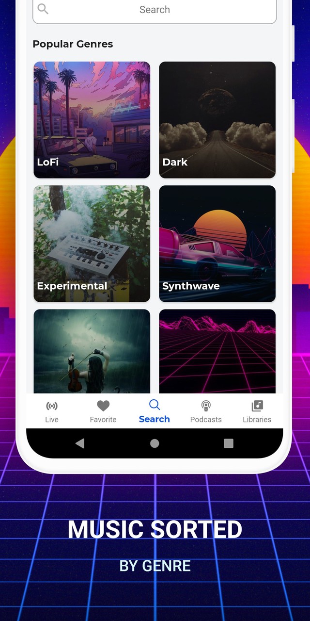 Vaporwave & Synthwave Music screenshot image 5_Popularmodapk.com