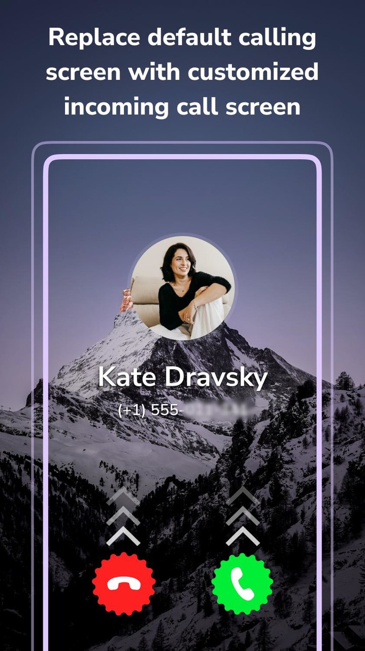 Photo caller screen and themes screenshot image 1_Popularmodapk.com